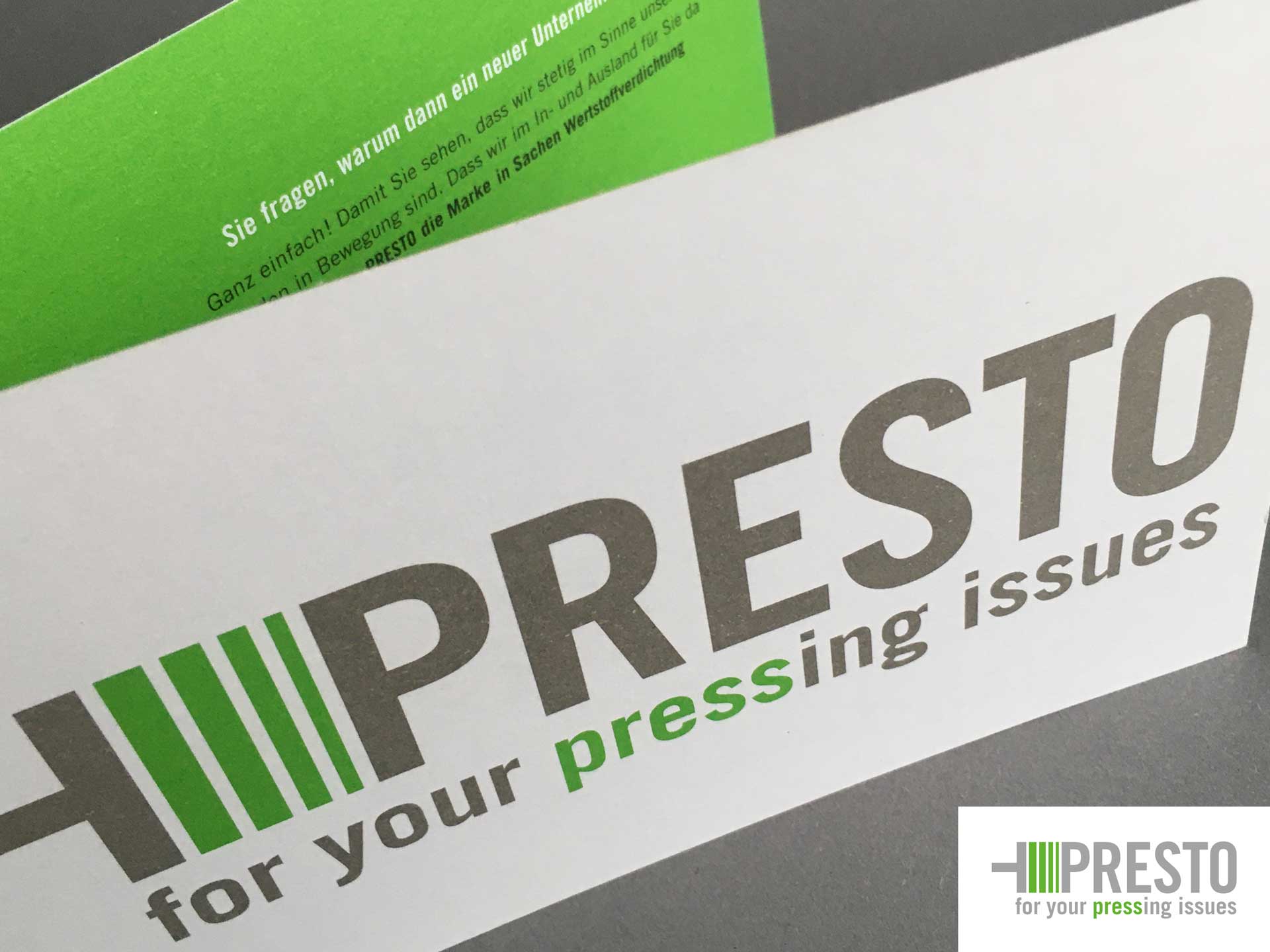 PRESTO | Marketing Ideenreich